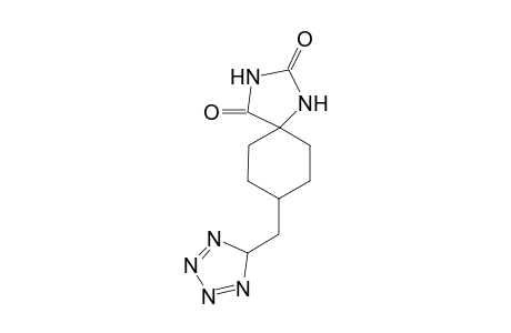 cis-8-[(1,2,3,4-tetrazol-5-yl)methyl]-2,4-diaza-1,3-dioxospiro[4,5]decane