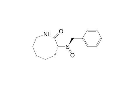 2(1H)-Azocinone, hexahydro-3-[(phenylmethyl)sulfinyl]-, (R*,R*)-