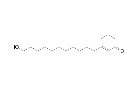 3-(11-hydroxyundecyl)-1-cyclohex-2-enone