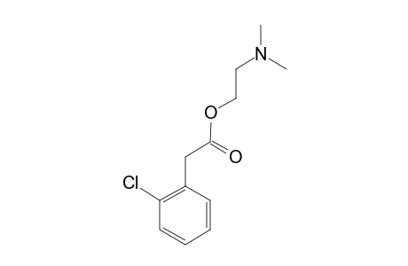 2-DIMETHYLAMINOETHYL-2-CHLOROPHENYLACETATE