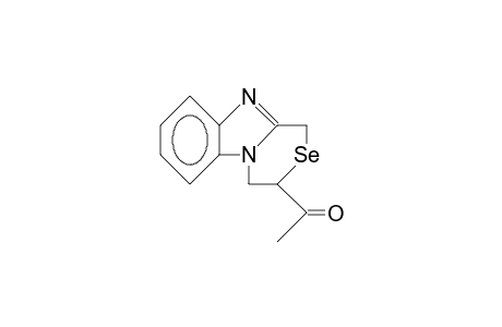 Acetyl-3,4-dihydro-(1,4)selenazino(4,3-A)benzimidazole