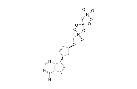 9-[4-(DIPHOSPHORYLOXYPHOSPHONYLMETHOXY)-CYCLOPENT-2-ENYL]-ADENINE