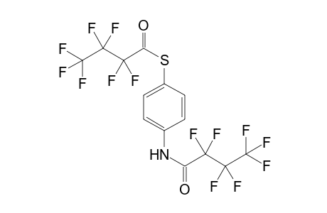 S-4-(2,2,3,3,4,4,4-heptafluorobutanamido)phenyl 2,2,3,3,4,4,4-heptafluorobutanethioate