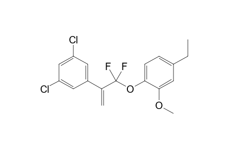 1-((2-(3,5-Dichlorophenyl)-1,1-difluoroallyl)oxy)-3-ethyl-2-methoxybenzene