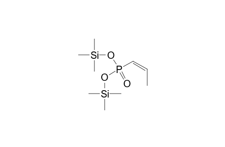 1-Propenephosphonic acid, bis(trimethylsilyl) ester