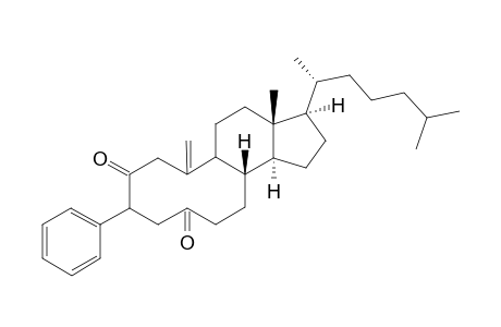 3.beta.-Phenylcholestane-5,10-seco-10-methylene-2,5-dione