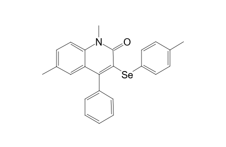 1,6-Dimethyl-4-phenyl-3-(p-tolylselanyl)quinolin-2(1H)-one