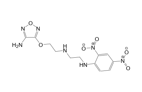 1,2-ethanediamine, N~1~-[2-[(4-amino-1,2,5-oxadiazol-3-yl)oxy]ethyl]-N~2~-(2,4-dinitrophenyl)-