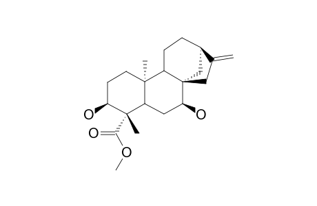 3-BETA,7-BETA-DIHYDROXY-ENT-KAUR-16-ENE-19-OIC-ACID-METHYLESTER