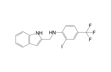N-(1H-indol-2-ylmethyl)-4-trifluoromethyl-2-iodoaniline