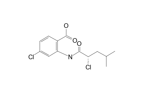 (2'S)-4-CHLORO-2-(2'-CHLORO-3'-METHYLPENTANAMIDO)-BENZOIC-ACID