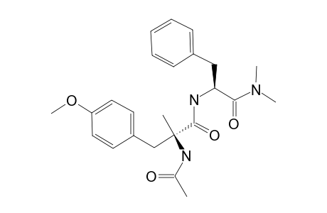 N(2)-[(R)-N(2)-ACETYL-2,O(4)-DIMETHYLTHYROSYL]-L-PHENYLALANINE-DIMETHYLAMIDE
