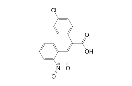 .alpha.-[4-Chlorophenyl]-2-nitrocinnamic acid