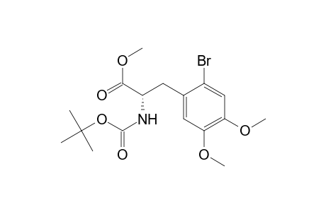 (S)-N-(tert-Butyloxycarbonyl)-2-bromo-4,5-dimethoxyphentlalanine Methyl Ester