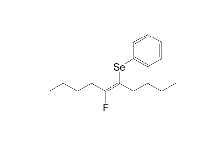 [(E)-1-butyl-2-fluoro-hex-1-enyl]selanylbenzene