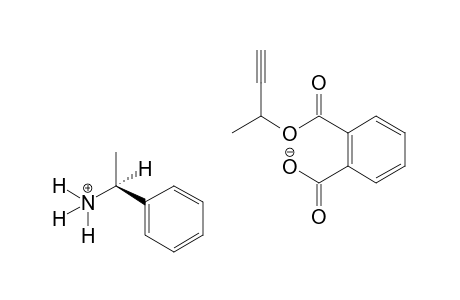 (S)-Phenylethylammonium (S)-But-3'-yn-2'-yl phthalate