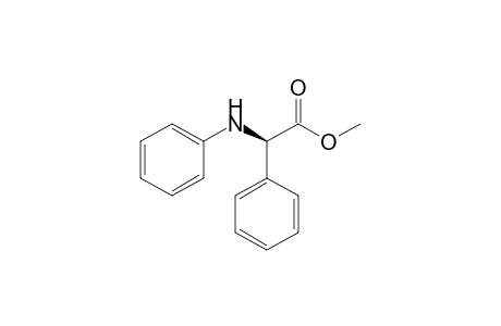 (2R)-2-anilino-2-phenyl-acetic acid methyl ester