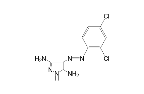 Pyrazole-3,5-diamine, 4-(2,4-dichlorophenylazo)-