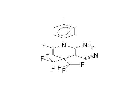 1-(PARA-TOLYL)-2-AMINO-3-CYANO-4,4-BIS(TRIFLUOROMETHYL)-6-METHYL-1,4-DIHYDROPYRIDINE