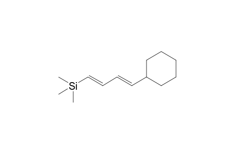 (1E,3E)-1-(Cyclohexyl)-4-trimethylsilyl-1,3-butadiene
