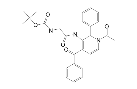 1-ACETYL-2-PHENYL-3-TERT.-BUTOXYCARBONYLAMINO-METHYLCARBONYL-AMINO-4-BENZOYL-1,2-DIHYDROPYRIDINE