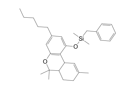 Benzyl(dimethyl)[(6,6,9-trimethyl-3-pentyl-6a,7,8,10a-tetrahydro-6H-benzo[c]chromen-1-yl)oxy]silane