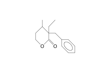cis 2-Benzyl-2-ethyl-3-methyl-5-pentanolide