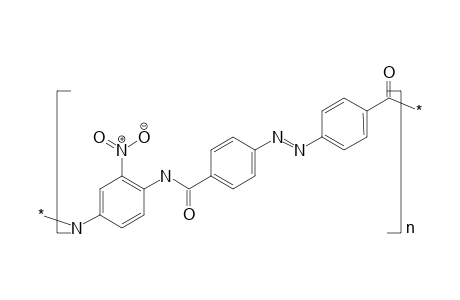 Poly(2-nitro-1,4-phenylene-4,4'-azodibenzamide)