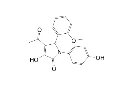 2H-pyrrol-2-one, 4-acetyl-1,5-dihydro-3-hydroxy-1-(4-hydroxyphenyl)-5-(2-methoxyphenyl)-