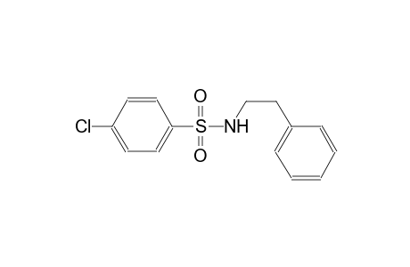 benzenesulfonamide, 4-chloro-N-(2-phenylethyl)-