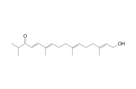 (2E,6E,10E,12E)-3,7,11,15-Tetramethyl-14-oxohexadeca-2,6,10,12-tetraenol
