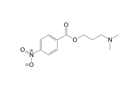 1-Propanol, 3-(dimethylamino)-, 4-nitrobenzoate (ester)