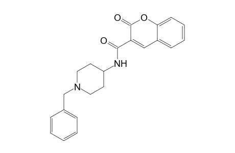 N-(1-Benzylpiperidin-4-yl)-2-oxo-2H-chromene-3-carboxamide
