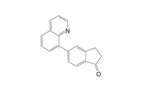 5-(8-quinolinyl)indan-1-one