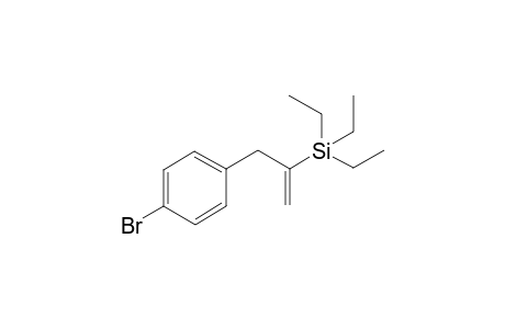 (3-(4-Bromophenyl)prop-1-en-2-yl)triethylsilane