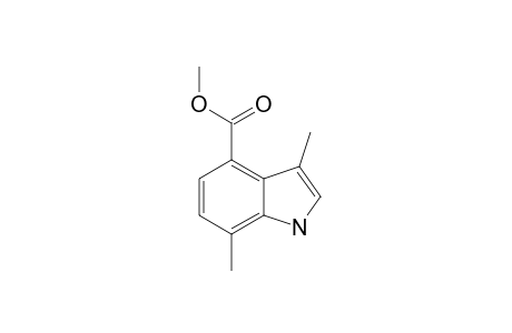 Methyl 3,7-dimethyl-1H-indole-4-carboxylate
