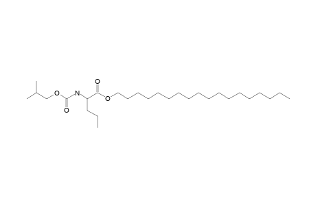 L-Norvaline, N-isobutoxycarbonyl-, octadecyl ester