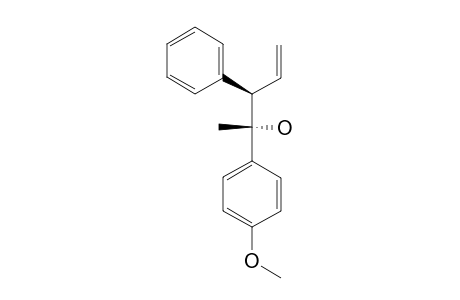 (2S*,3R*)-2-(4-METHOXYPHENYL)-3-PHENYL-4-PENTEN-2-OL