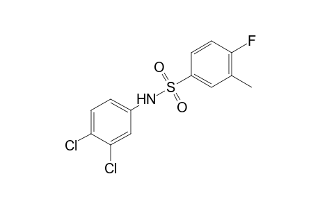 Benzenesulfonamide, N-(3,4-dichlorophenyl)-4-fluoro-3-methyl-
