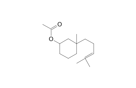 3-Methyl-3-(4-methylpent-3-enyl)cyclohexyl acetate