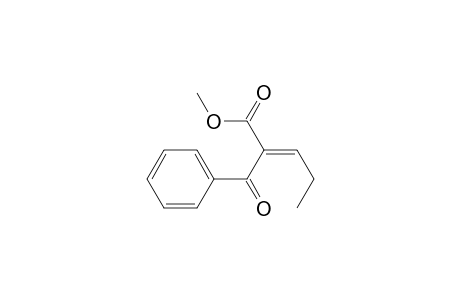 Benzenepropanoic acid, .beta.-oxo-.alpha.-propylidene-, methyl ester, (E)-