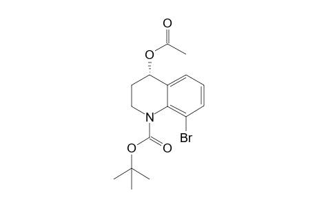 (S)-O-acetyl-1,2,3,4-Tetrahydro-1-tert-butoxycarbonyl-8-bromo-4-quinolinol