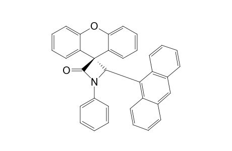 2-(ANTHRACEN-9-YL)-1-PHENYL-SPIRO-[AZETIDINE-3,9'-XANTHEN]-4-ONE
