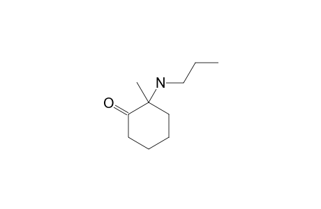 2-METHYL-2-(PROPYLAMINO)-CYCLOHEXANONE
