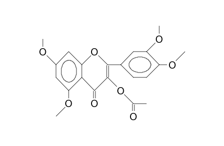 3-Acetoxy-3',4',5,7-tetramethoxy-flavone