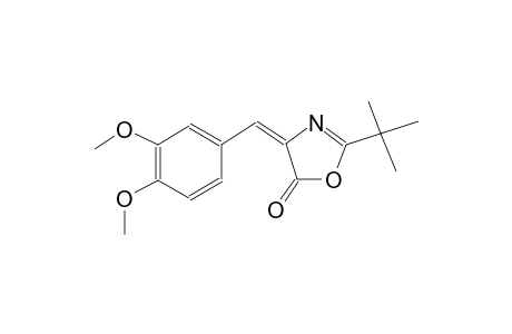 (4E)-2-tert-Butyl-4-(3,4-dimethoxybenzylidene)-1,3-oxazol-5(4H)-one