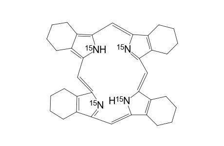 (per-nitrogen labelled)-2,3 : 7,8 ; 12,13 : 17,18-Tetrabutanoporphyrin