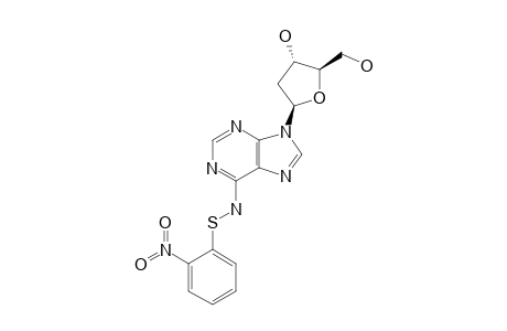 9-(2-DEOXY-BETA-D-ERYTHRO-PENTOFURANOSYL)-6-(2-NITROPHENYLSULFENYLAMINO)-PURINE