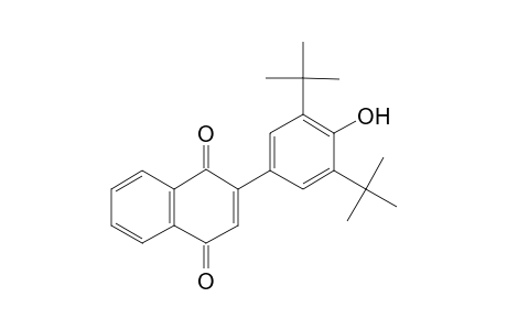 2-(3,5-ditert-butyl-4-hydroxy-phenyl)-1,4-naphthoquinone