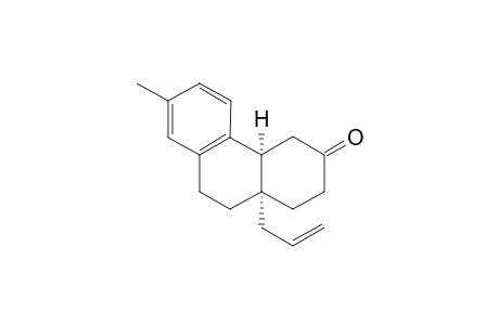 (4aS,10aR)-10a-allyl-7-methyl-1,4,4a,9,10,10a-hexahydrophenanthren-3(2H)-one